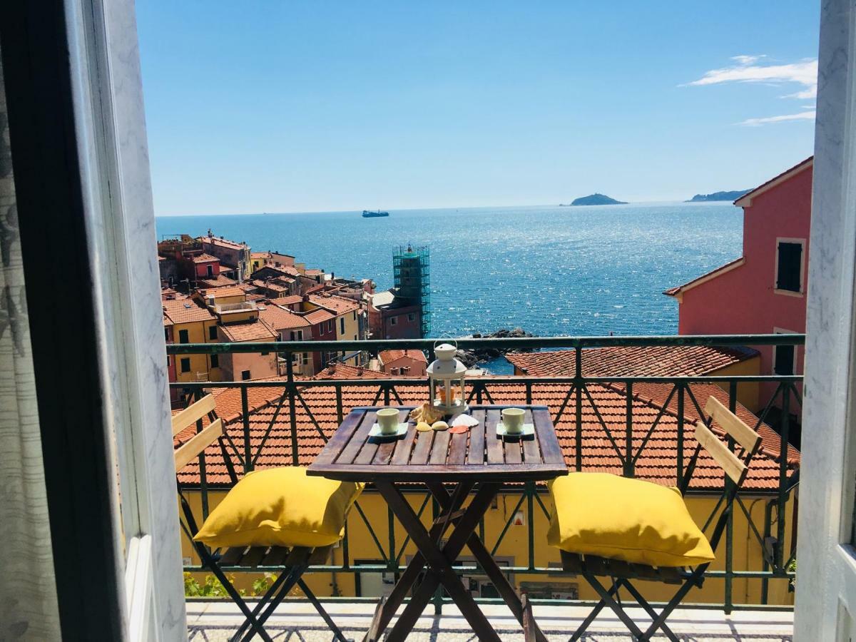 Ferienwohnung Vento Di Mare Tellaro Exterior foto